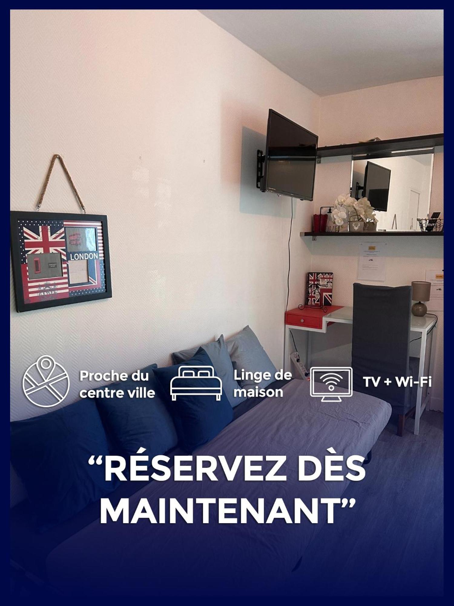 Workspace Faubourg Pres De La Gare Tv Wifi Calme